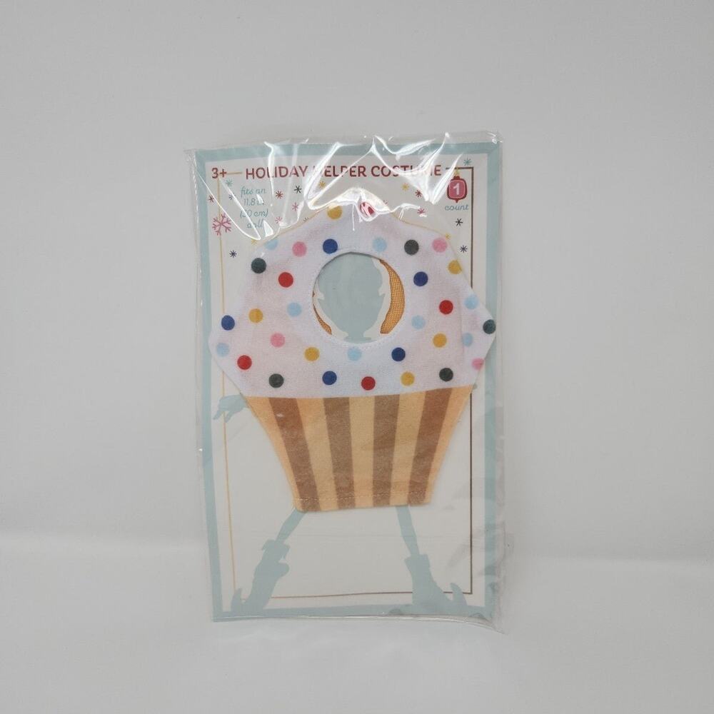 Holiday Helper Elf Cupcake Costume (White Package)